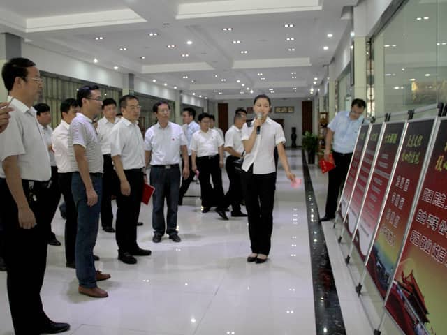 梁山县委常委、组织部部长王建一行莅临ld官网登录机械调研