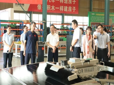 泰维能源集团于希明董事长一行莅临ld官网登录集团参观指导：共话创新发展 共谋合作新篇