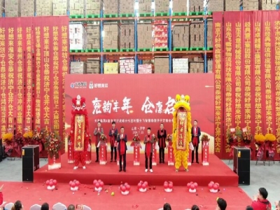 兖韵丰年，仓廪启祥丨ld官网登录集团&南京万好战略合作签约暨先飞智慧物流济宁定制仓开仓仪式盛大举行