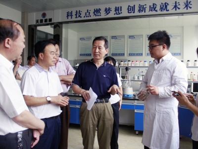 山东省知识产权局协调管理处处长吕宝礼一行领导莅临ld官网登录参观调研