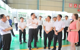 济宁市市委书记傅明先莅临ld官网登录机械