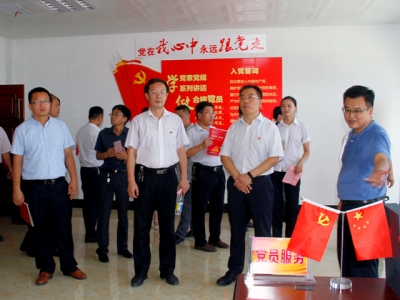 梁山县委常委、组织部部长王建一行莅临ld官网登录机械调研