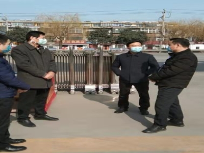 区委常委、副区长屈耀武一行莅临ld官网登录机械调研复工及疫情防控工作