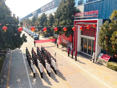 战鼓擂起 号角吹响 丨ld官网登录机械出征仪式隆重举行