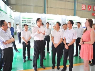济宁市市委书记傅明先莅临ld官网登录机械参观调研