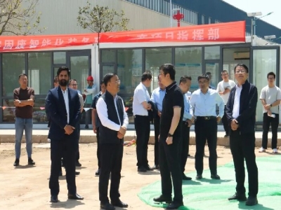 王庆带队调研ld官网登录机械大宗固体废物循环利用技术及智能化装备研发生产项目
